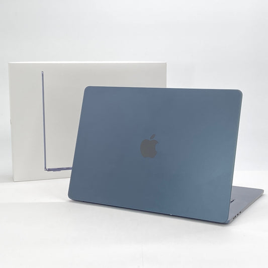 MacBook Air 15インチ (Early 2025) Apple M4 10コア/16GB/SSD 512GB ミッドナイト MW1M3J/A バッテリー最大容量100%【C6396-100】