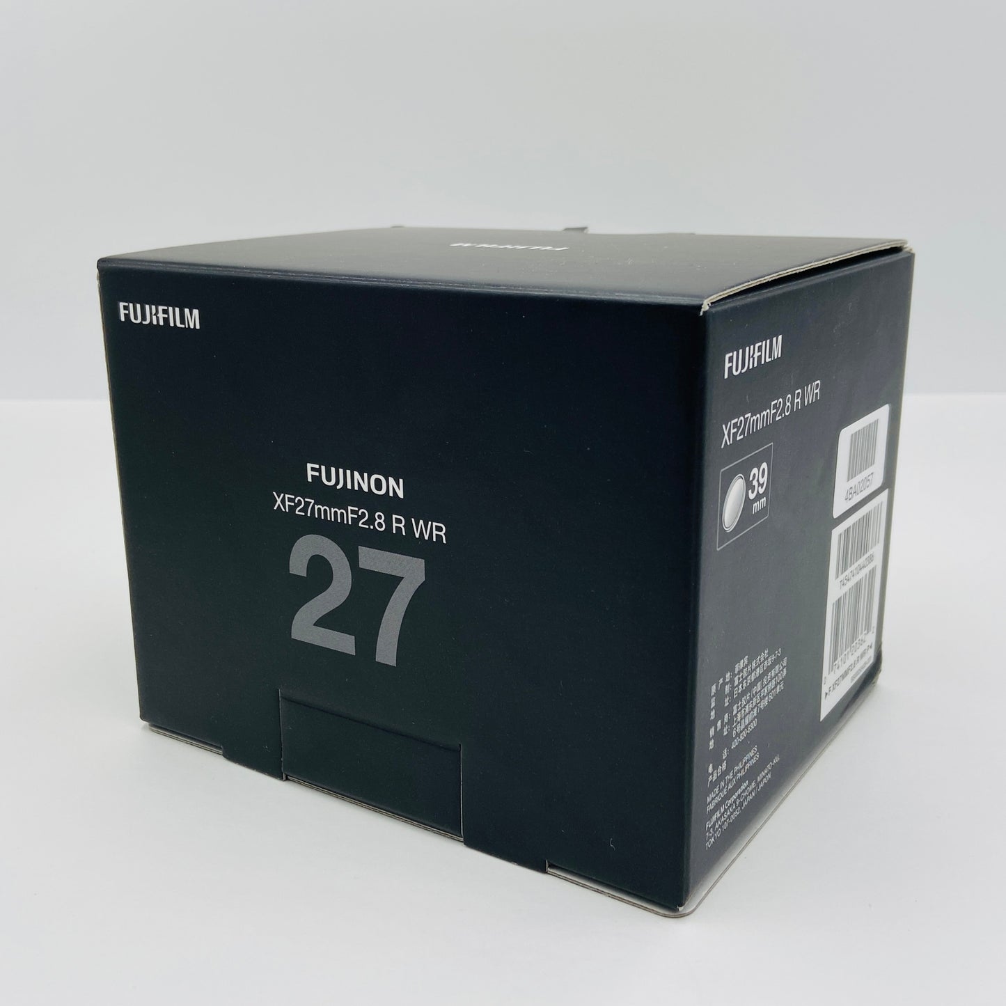富士フイルム フジノンレンズ XF27mmF2.8 R WR 元箱付属品完備＋別売り純正フィルター付き	【C4136-60】