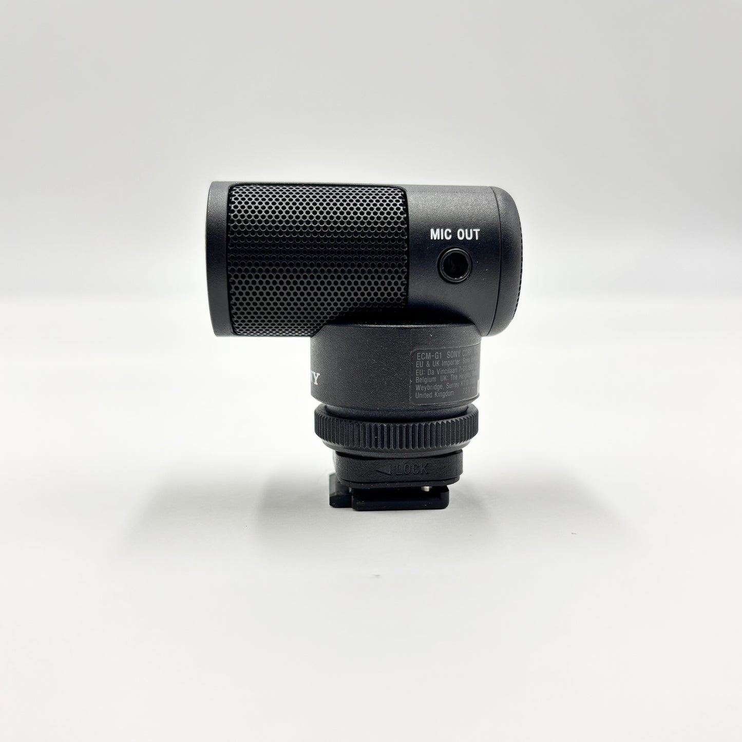 美品 SONY ECM-G1 ショットガンマイクロホン【C8499-C】