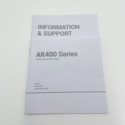 CPUクーラー DEEPCOOL AK400 R-AK400-BKNNMN-G-1	【C5281-80】