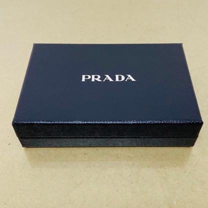 PRADA プラダ サフィアーノ 1ML225 BLUETTE 二つ折り財布 【C44-60】
