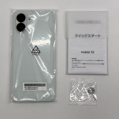新品未使用 Ymobile nubia S2 A504ZT ホワイト【C8754-C】