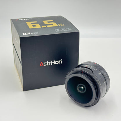 美品 AstrHori 6.5mm F2.0 fisheye ソニーEマウント 【C6847-60】