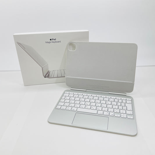 Apple 11インチiPad Pro（M4）用Magic Keyboard 日本語 MWR03J/A（ホワイト）【C4654-60】