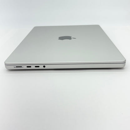 美品 新品同様 MacBook Pro Touch ID 14インチ (Late 2021) Apple M1 Pro 8コア 16GB SSD 512GB シルバー MKGR3J/A バッテリー最大容量99%【C5448-80】
