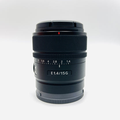 SONY E 15mm F1.4 G SEL15F14G Eマウント Gレンズ単焦点レンズ【C4194-60】