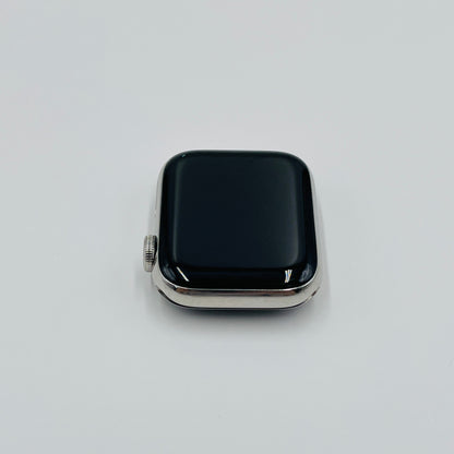 Apple Watch Series 6 GPS + Cellular ステンレススチール 40mm M06U3J/A SIMフリー版 バッテリー最大容量82% 【C4640-C】