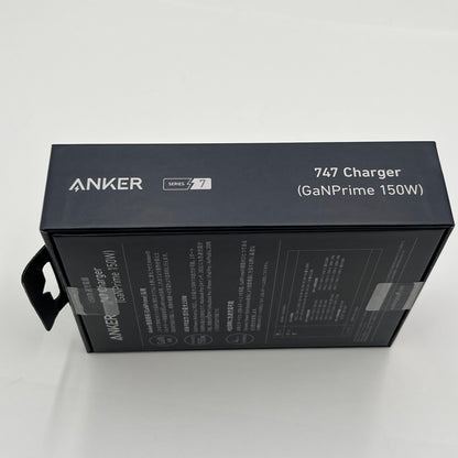 新品未使用 Anker 747 Charger GaNPrime 150W PD 充電器【C5479-C】