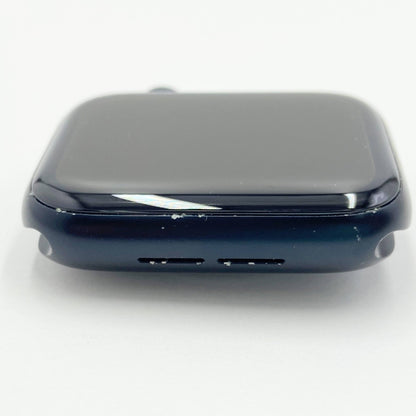 Apple Watch SE 第2世代 GPSモデル 44mm ミッドナイトアルミニウムケース ミッドナイトスポーツバンド MNK03J/A バッテリー最大容量100%【C6282-C】