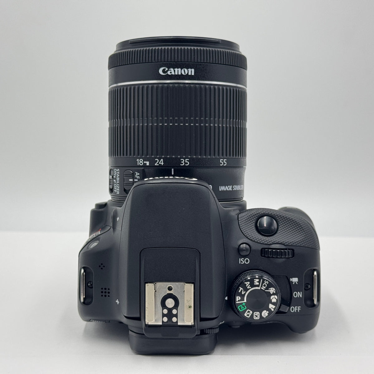 美品 Canon EOS Kiss X7 ダブルズームキット 18-55mm 55-250mm【C9586-80】