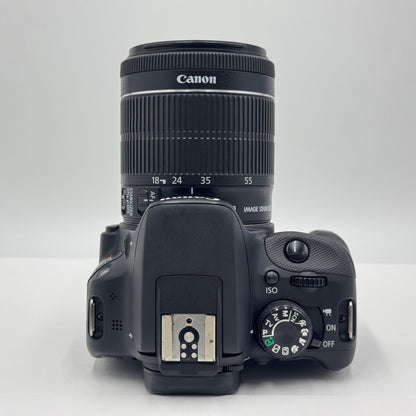 美品 Canon EOS Kiss X7 ダブルズームキット 18-55mm 55-250mm【C9586-80】