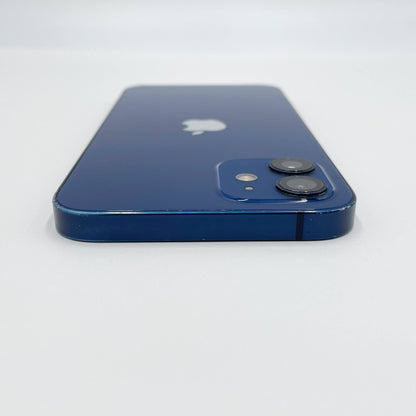 iPhone 12 128GB SIMフリー MGHX3J/A スマートフォン ブルー バッテリー最大容量81%【C5653-C】
