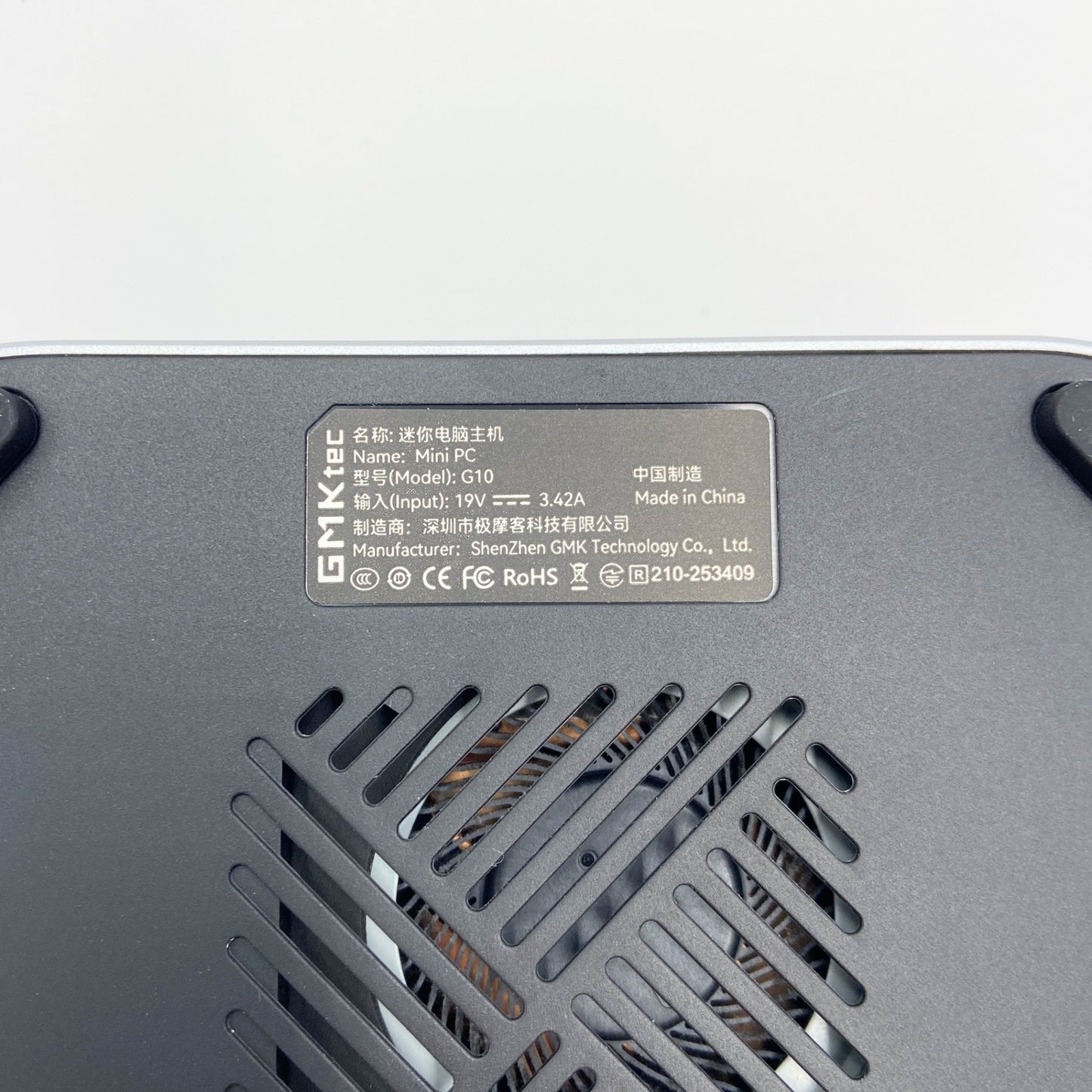 GMKtec G10 mini pc Ryzen 5 3500U 16GB 512GB Windows11pro【C6196-60】