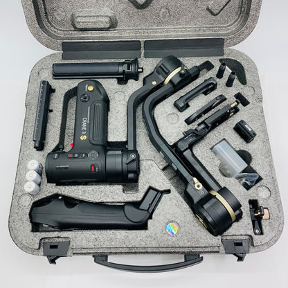zhiyun  CRANE 3S PRO 公式トランスミッター、レシーバー、フォーカスモーター、バッテリーパック付属	【C4510-140】