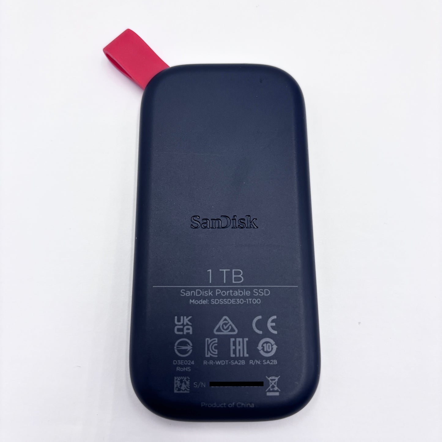 SanDisk Portable SSD SDSSDE30-1T00 1TB【C8139-N】
