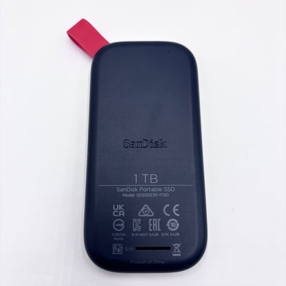 SanDisk Portable SSD SDSSDE30-1T00 1TB【C8139-N】