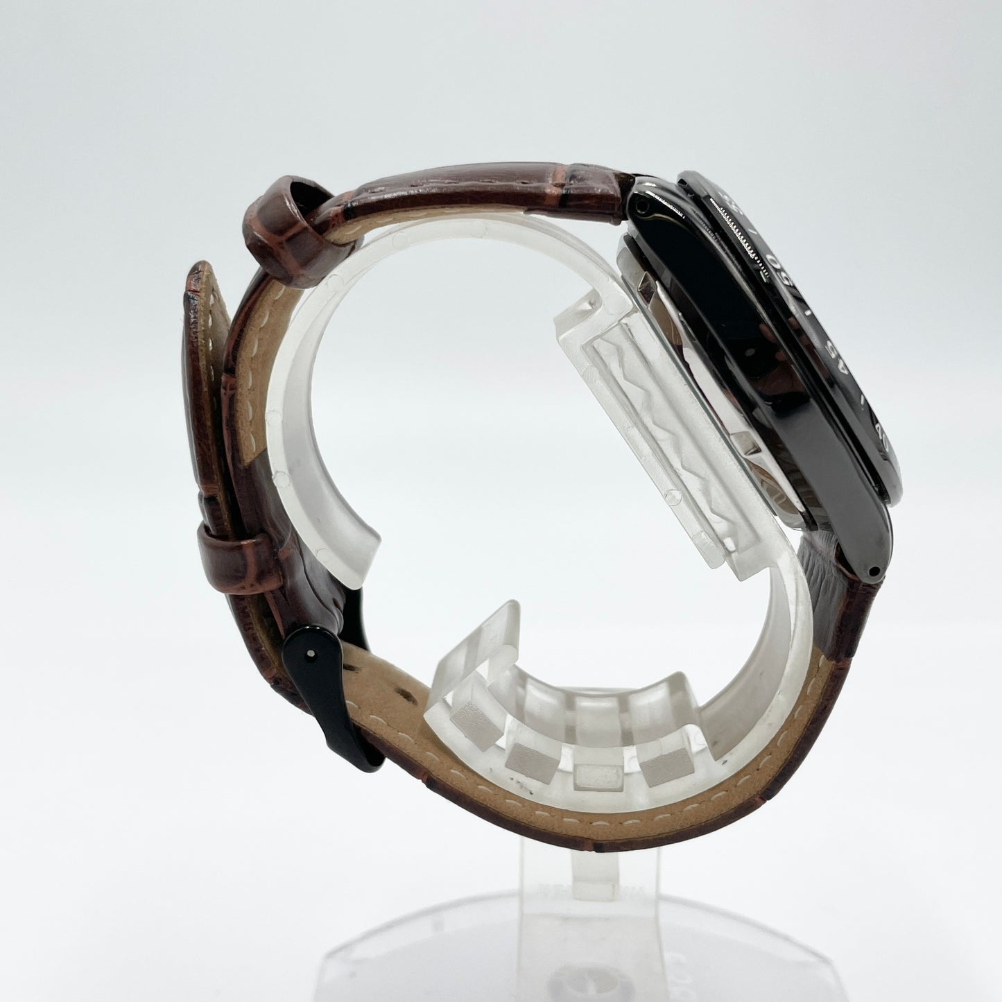 美品 セイコー SEIKO 5 21石 7S26-02T0 自動巻き 腕時計 ブラック文字盤 デイデイト箱・説明書【C8023-60】