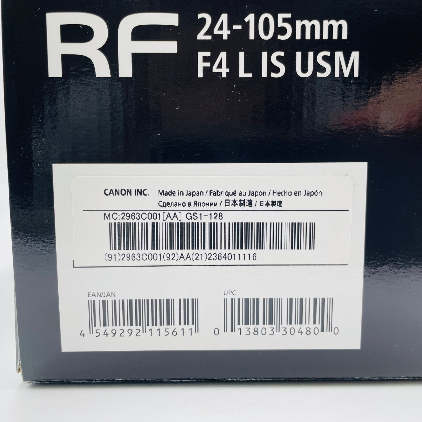 美品 Canon RF 24-105mm F4 L IS USM 【C4041-80】
