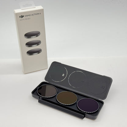 美品 DJI OSMO ACTION 6 ND FILTER SET フィルターセット【C7716-C】