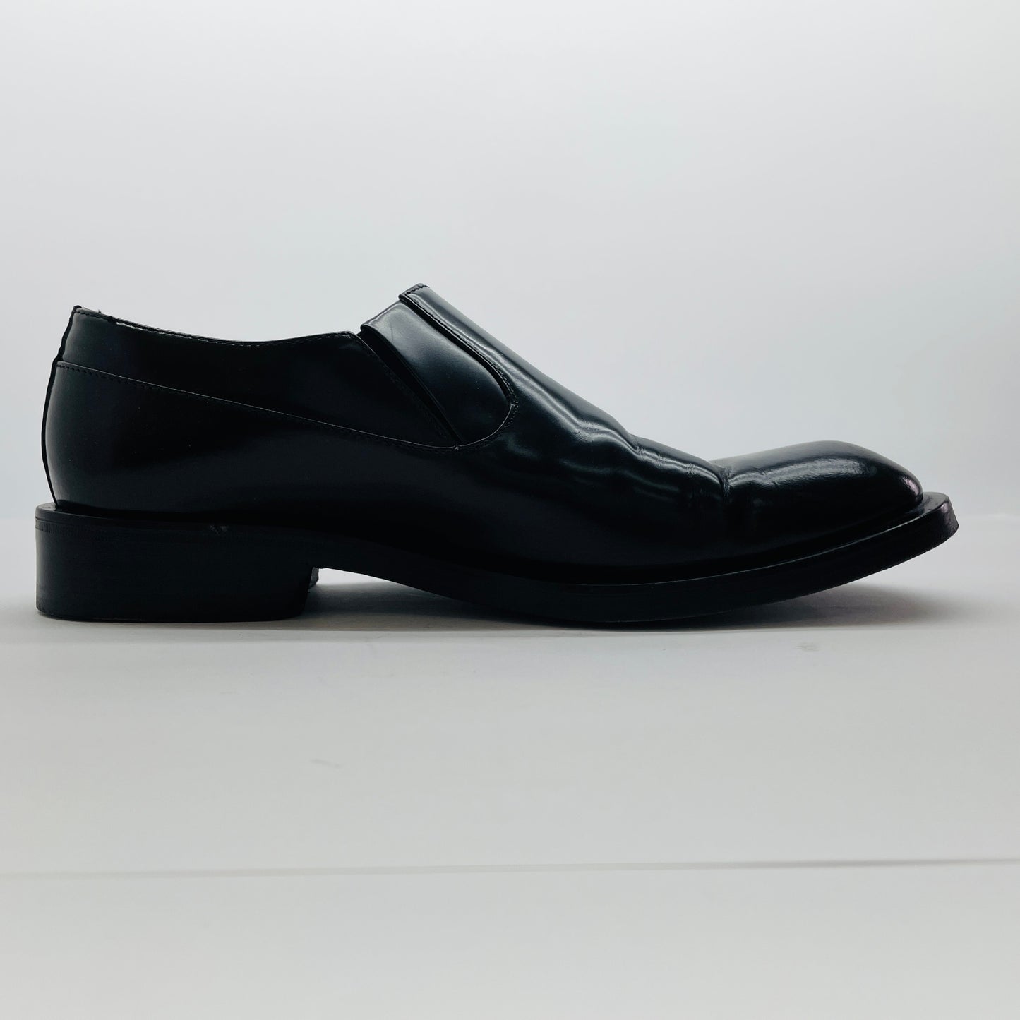 GIORGIO ARMANI  ジョルジオ アルマーニ　ローファー 革靴 サイズ約25.5cm【C3445-80】