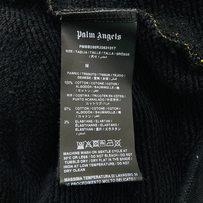 palm Angels フード付きパーカー 炎デザイン　【C2601-】