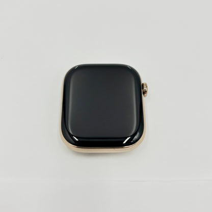 美品 Apple Watch Series 11 46mm GPS+Cellular ゴールドチタニウム MFC34J/A ブラックスポーツバンド S/M MXM23FE/A【C9164-C】