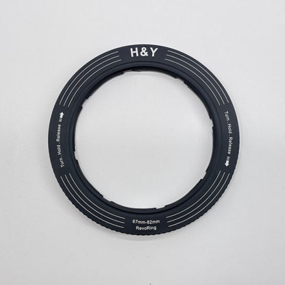 H&Y RevoRing 可変ステップアップリング 67-82mm【C8259-N】