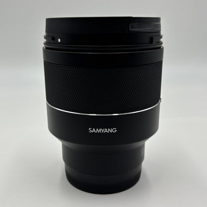 美品 新品同様 SAMYANG AF 50mm F1.4 FE II ソニーEマウント 単焦点レンズ【C5390-60】