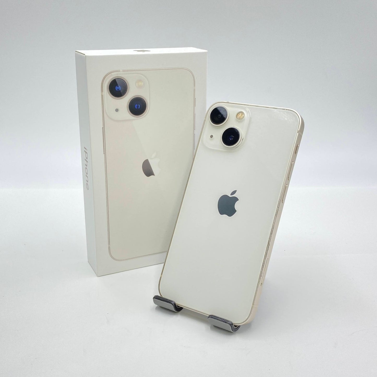 Apple iPhone 13 mini 128GB SIMフリー MLJE3J/A スターライト バッテリー最大容量82% 【C5231-C】