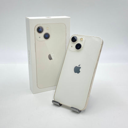 Apple iPhone 13 mini 128GB SIMフリー MLJE3J/A スターライト バッテリー最大容量82% 【C5231-C】