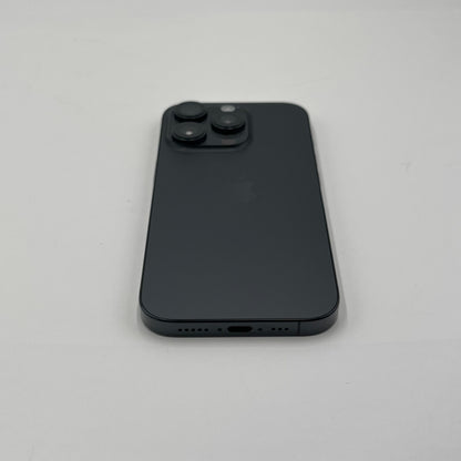 美品 Apple iPhone16 Pro 128GB ブラックチタニウム MYMV3J/A バッテリー最大容量98%【C5277-C】