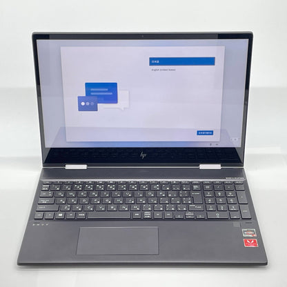 HP ENVY x360 Convertible 15-ds0000AU Ryzen 5 3500U 8GB SSD 512GB windows11home【C4919-80】バッテリー100%