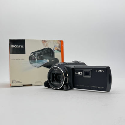 美品 SONY HANDYCAM HDR-PJ800 デジタルHD ビデオカメラ【C7637-60】