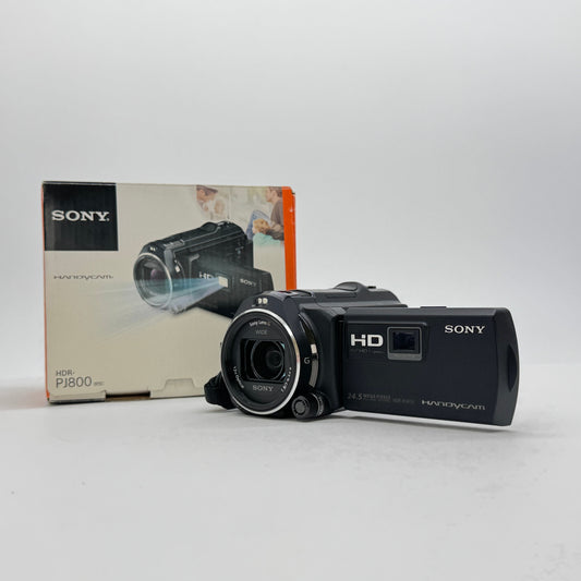 美品 SONY HANDYCAM HDR-PJ800 デジタルHD ビデオカメラ【C7637-60】