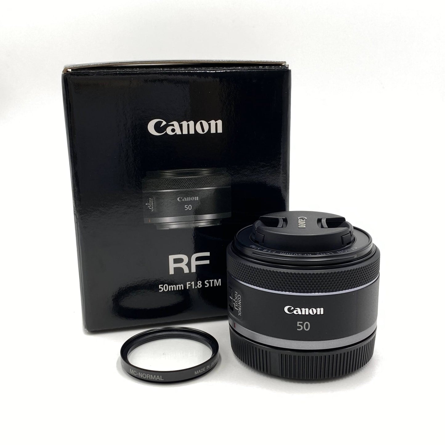 美品 Canon RF 50mm F1.8 STM 【C4132-60】