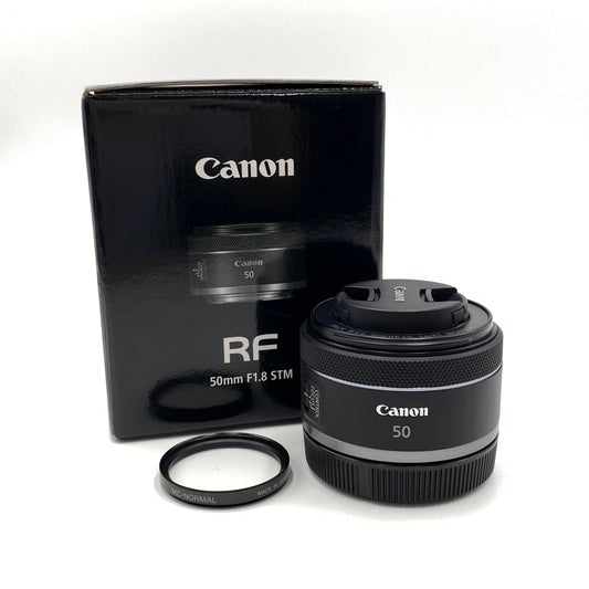 美品 Canon RF 50mm F1.8 STM 【C4132-60】