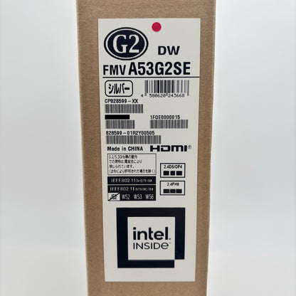 美品 富士通 FMV LIFEBOOK AH53/G2 FMVA53G2S ファインシルバー i7 1260P 8GB SSD512GB Windows11 Home バッテリー最大容量87%【C9511-100】