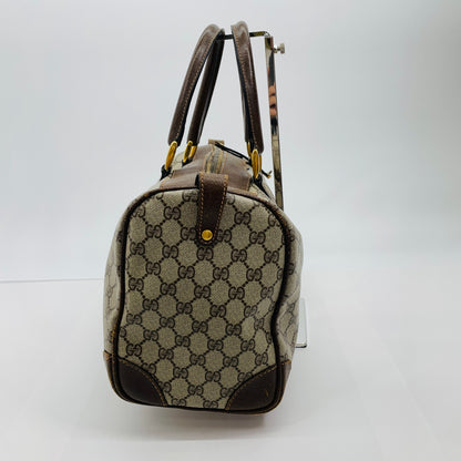 Gucci オールドグッチ GGキャンバス ボストンバッグ　【C4592】