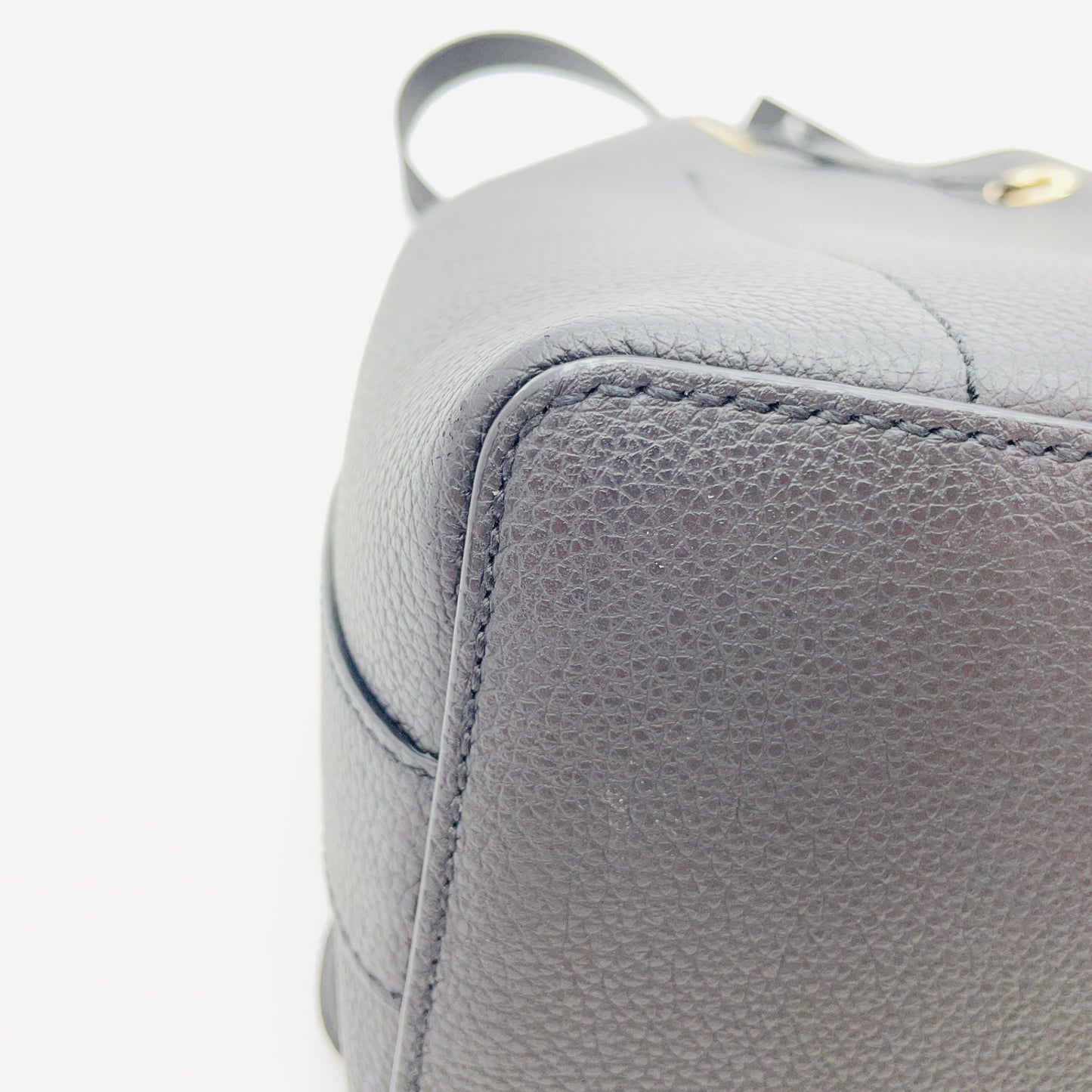 美品 FURLA フルラ レザー 本革製 巾着 2way ショルダーバッグ	【C5086】