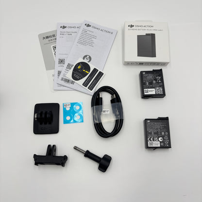 美品 DJI OSMO ACTION 6 スタンダードコンボ 付属品完備+純正バッテリー【C7705-60】