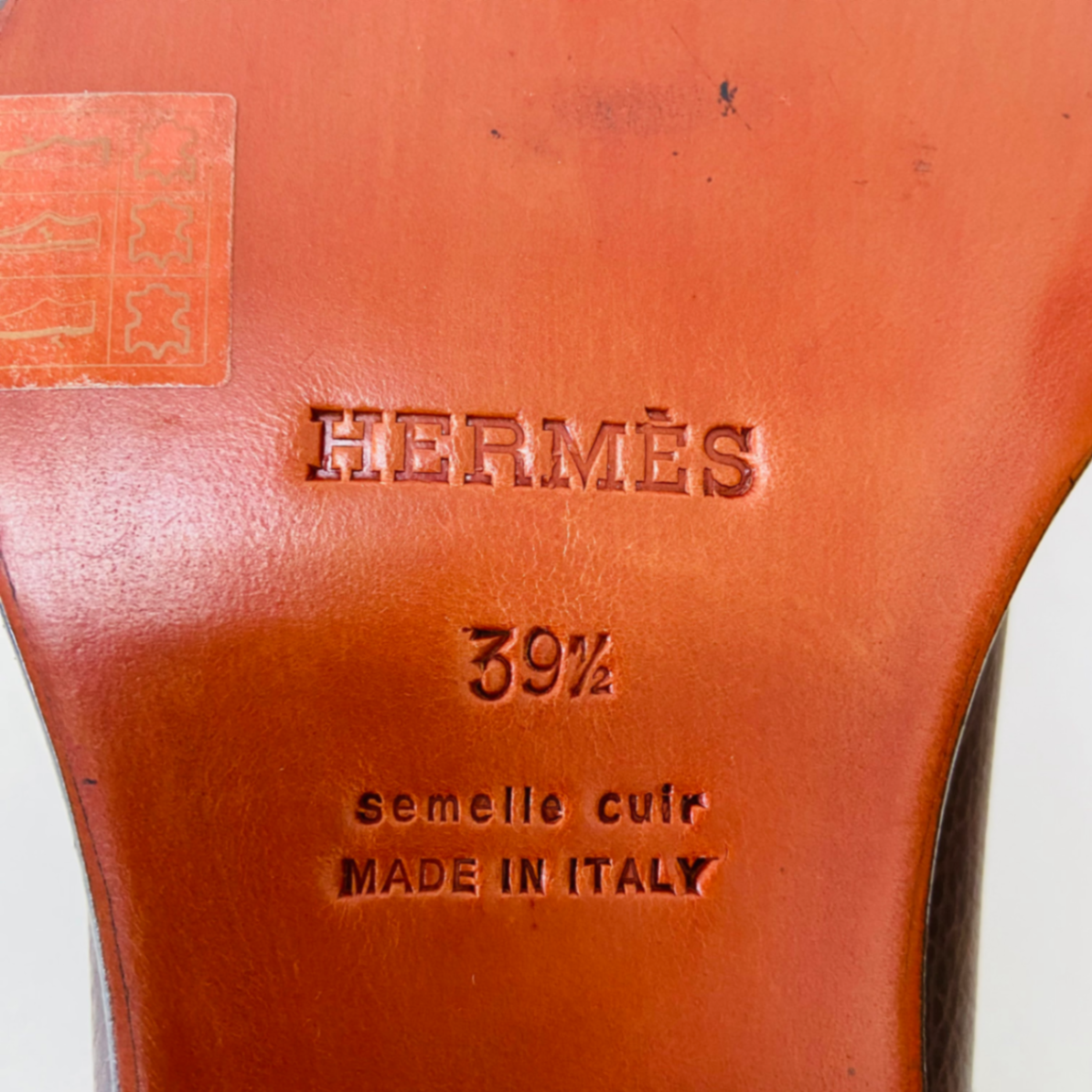 保管品 HERMES エルメス ストラップ ショートブーツ メンズ 39 1/2  i19207