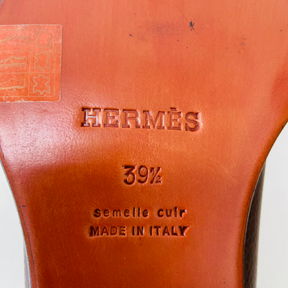 保管品 HERMES エルメス ストラップ ショートブーツ メンズ 39 1/2  i19207