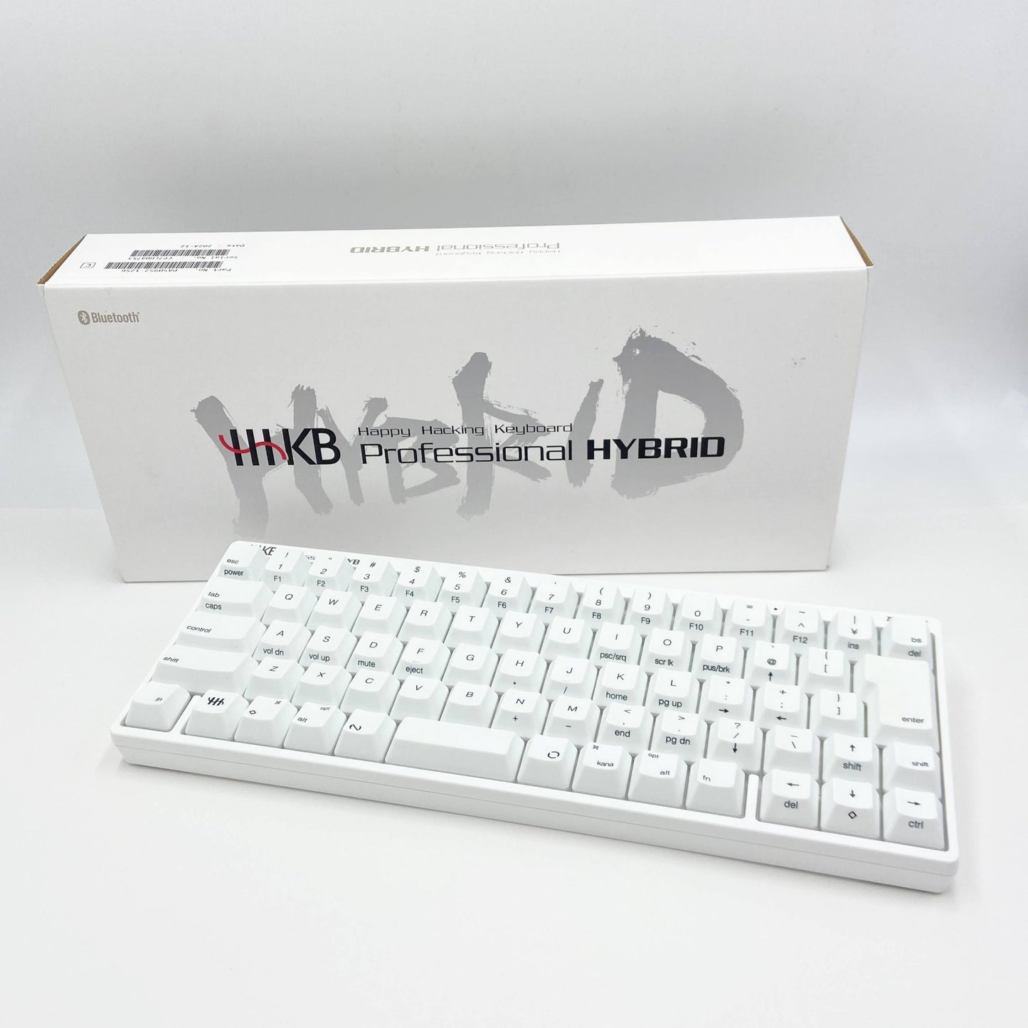 美品 PFU キーボード HHKB Professional HYBRID Type-S 日本語配列／雪 PD-KB820YSC	【C5798-60】