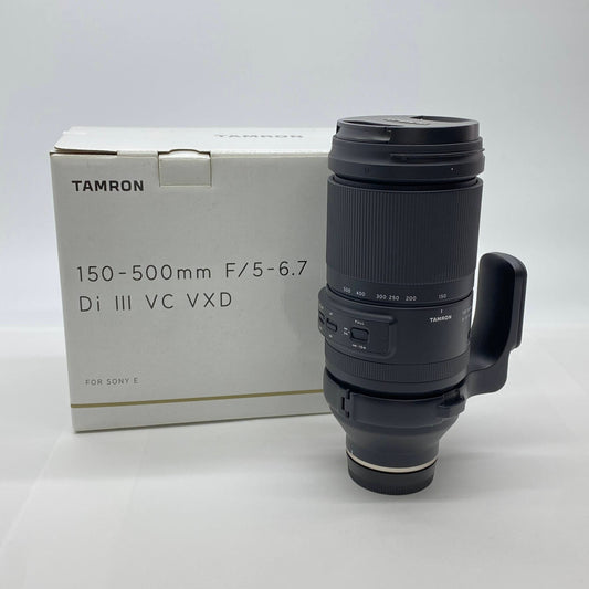 TAMRON 150-500mm F5-6.7 DI III VC VXD ソニーEマウント 【C4347】