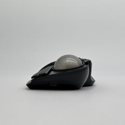 Elecom Huge Plus エレコム トラックボールマウス 静音 ベアリング支持 充電式 Bluetooth 無線2.4GHz 有線 3台マルチペアリング【C8740-60】
