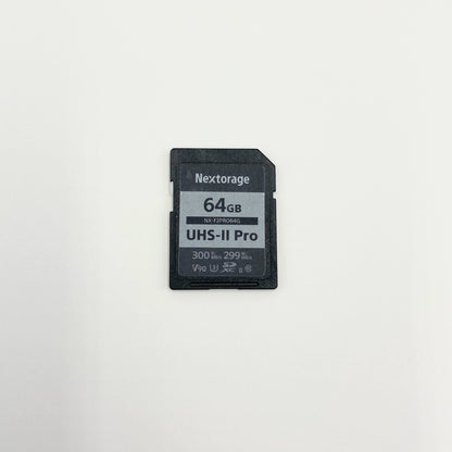 Nextorage UHS-II V90 64GB SDカード NX-F2PRO64G【C5705-N】