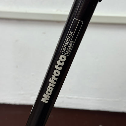 Manfrotto 伸縮式ツインアルミ三脚 MVT502AM／プロフルードビデオ雲台60mm ハーフボール MVH500A【C6114】