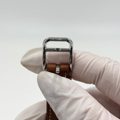 美品 Apple Watch MKLY3J/A A2476 Hermes Series7 41mm ステンレス GPS+Cellular バッテリー最大容量100% バンド2本あり【C5465-60】