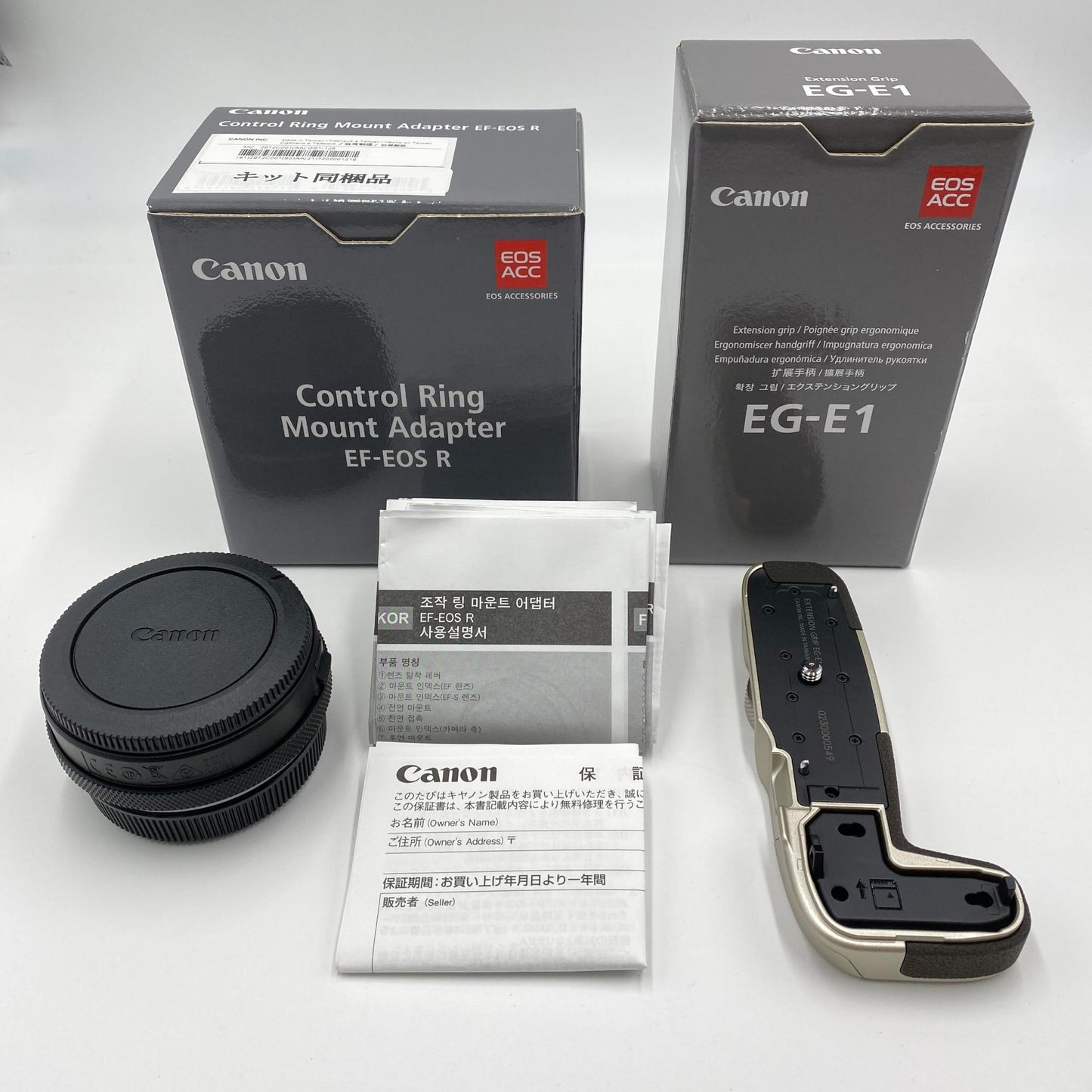 美品 Canon EOS RP GOLD マウントアダプターSPキット 【C4426-100】