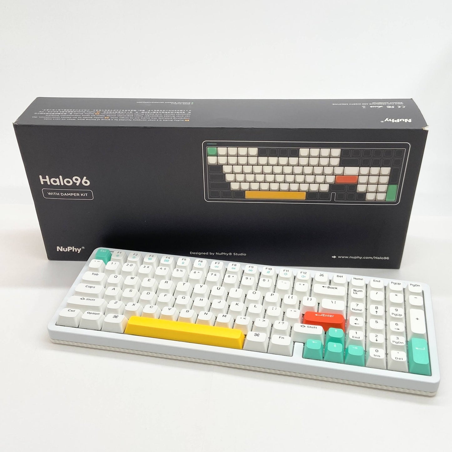 NuPhy Halo96 V1 With DAMPER KIT キーボード US配列 Baby Kangaroo 【C5991-100】